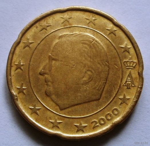 20 евроцентов 2000 Бельгия