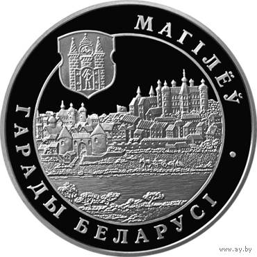 Могилев 20 рублей 2004 г. Серебро