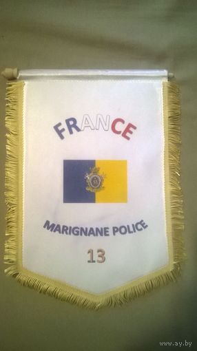 Вымпел Полиция Мариньян Франция (к)