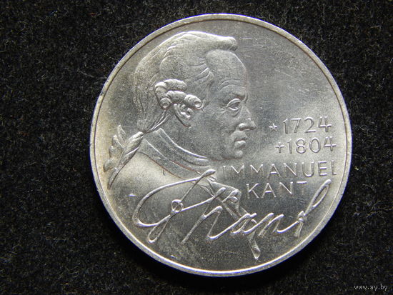 ФРГ 5 марок 1974г.Иммануил Кант.AU