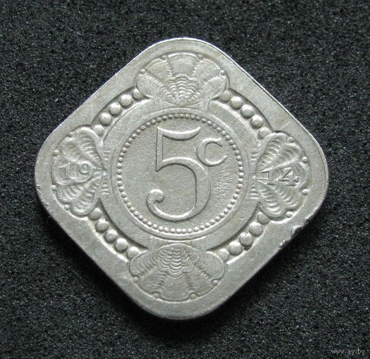 Нидерланды 5 центов 1914 ТОРГ уместен  (212) распродажа коллекции