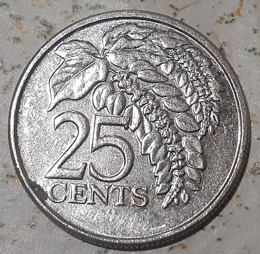 Тринидад и Тобаго 25 центов, 2015 (3-5-74)