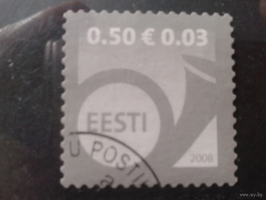 Эстония 2008 Стандарт 0,50/0,03