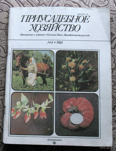 Приусадебное хозяйство 1989 номер 6