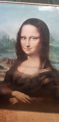 Картина Мона Лиза Джоконда времен СССР