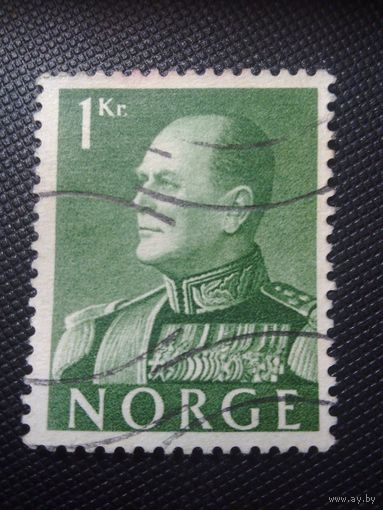 Норвегия. Олаф 5. 1955г. гашеная