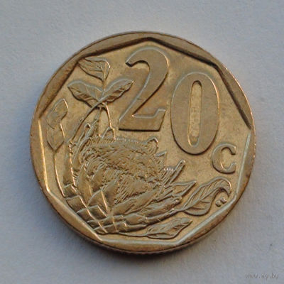 ЮАР 20 центов. 2008