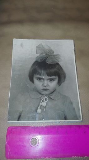 Старое фото девочка