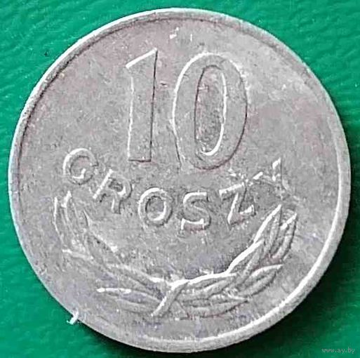 Польша 10 грошей 1977 3