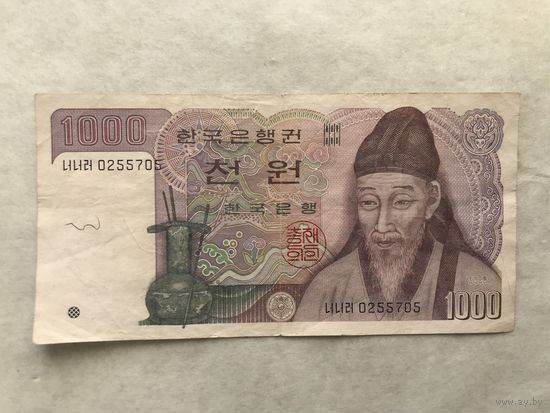 Корея 1000 вон