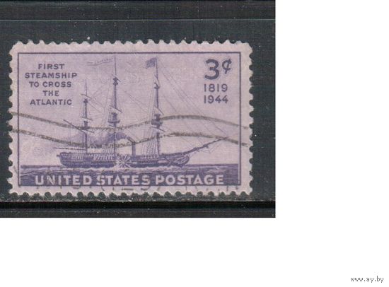 США-1944, (Мих.526 ), гаш.   , Флот, Корабли (одиночка)(2)