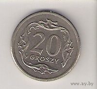 Польша, 20 groszy, 1992г