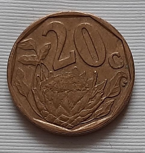 20 центов 2007 г. ЮАР
