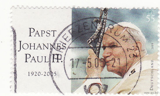 Папа Иоанн-Павел 2 2005 год