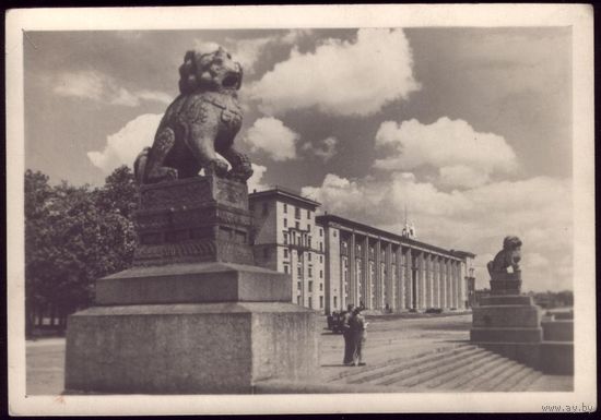 1948 год Ленинград Петровская набережная