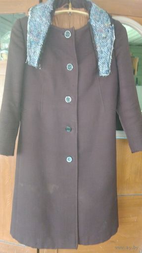 Пальто винтажное, женское зимнее. ретро одежда. Винтажная одежда