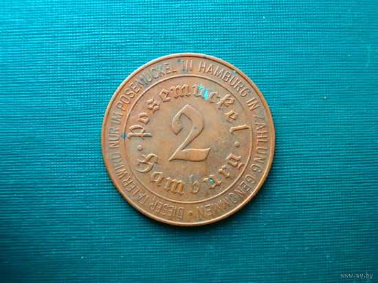 Жетон дискотекa Posemuckel Гамбург Германия диаметр 3 см., 2 штуки, цена указана за один жетон.