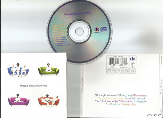 M People - Elegant Slumming (ENGLAND аудио CD 1993)