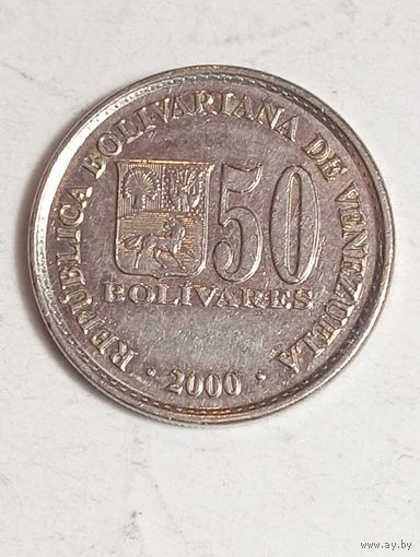 Венесуэла 50 боливар 2000 года .