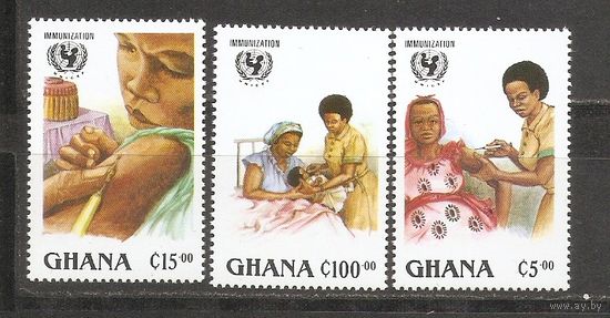 КГ Гана 1988 Вакцинация