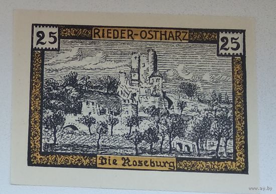 Германия, Нотгельд Rieder 25 Пфеннигов 1921 --157