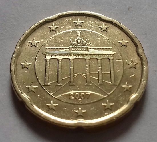 20 евроцентов, Германия 2007 G