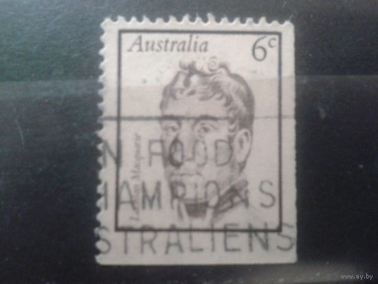 Австралия 1970 Губернатор Нового Южного Уэльса, угловая марка