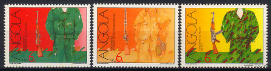 1991 Ангола. 30-летие движения за независимость. Униформа борцов за свободу