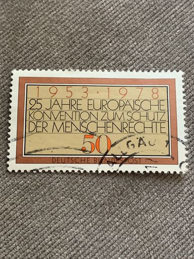ГДР 1978. Европейская конвенция
