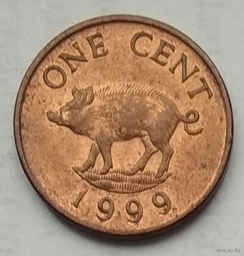 Бермудские острова (Бермуды) 1 цент 1999 г.