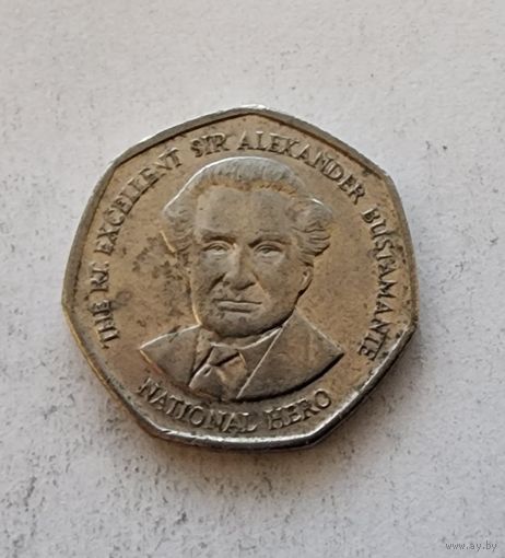 Ямайка 1 доллар, 1996