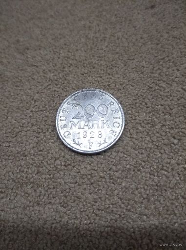 Германия 200 марок 1923 F