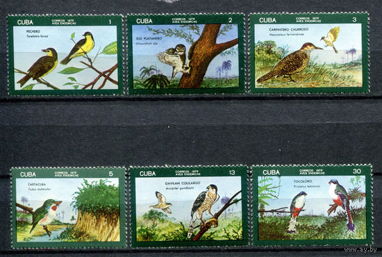 Куба - 1976г. - Птицы - полная серия, MNH [Mi 2144-2149] - 6 марок