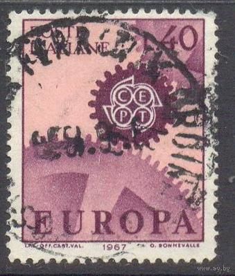 Италия Европа-Септ 1967 год
