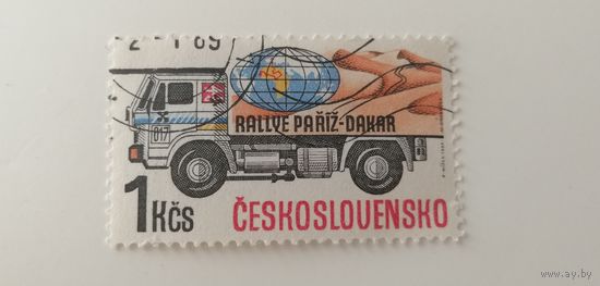 Чехословакия 1989. Ралли Париж-Дакар