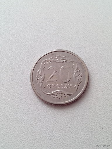 20 грошей 2009 г. Польша.