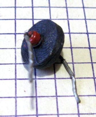 Дроссель на резисторе МЛТ-0,5