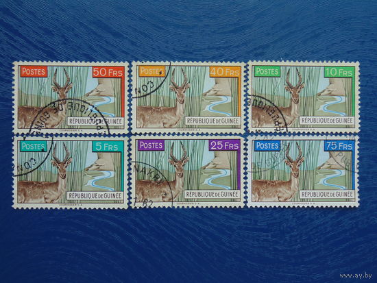 Гвинея 1962г. Фауна