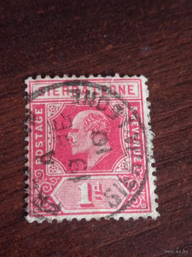 Британский Сьерра-Леоне 1908 года