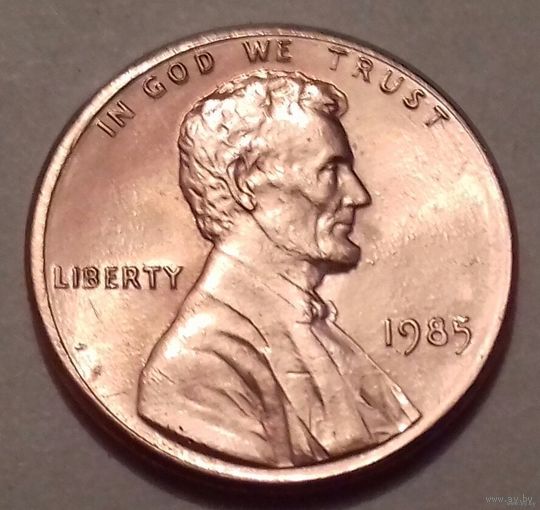 1 цент США 1985, 1985 D