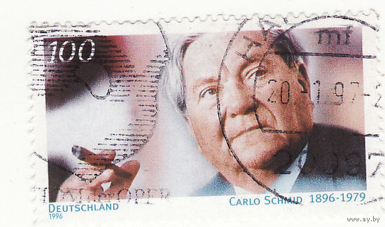 Карло Шмид (1896-1979), юрист и политик 1996 год