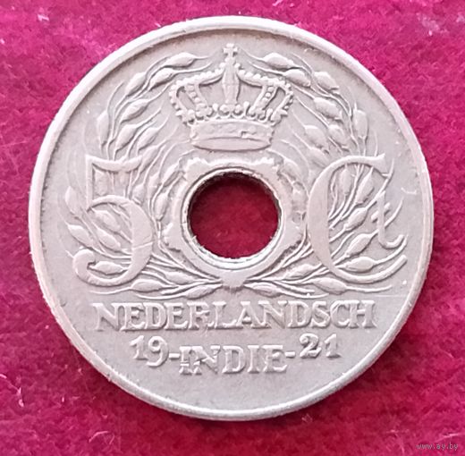 Голландская Ост-Индия 5 центов, 1913-1922