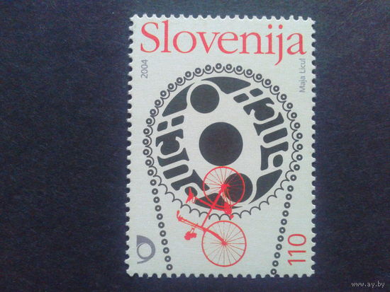 Словения 2004 велосипед