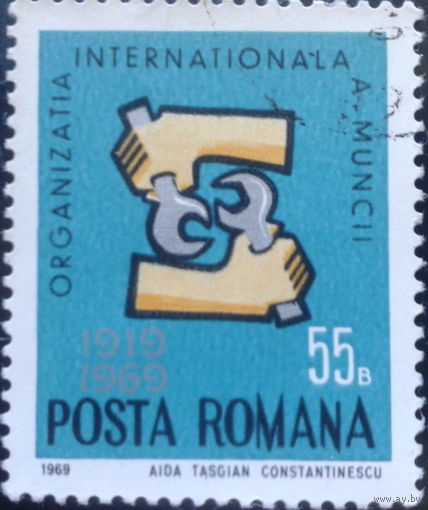 Румыния 1969   50-летие Международной организации труда