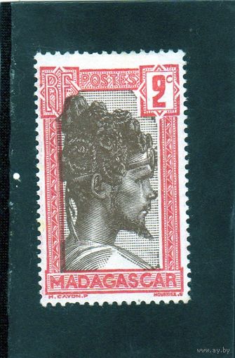 Мадагаскар.Mi:MG 181. Вождь Сакалаве.1930.
