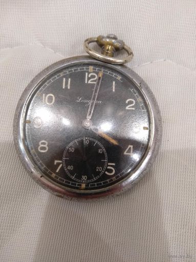 Часы механические Longeau карманные 30 х годов механизм ENICAR Швейцария