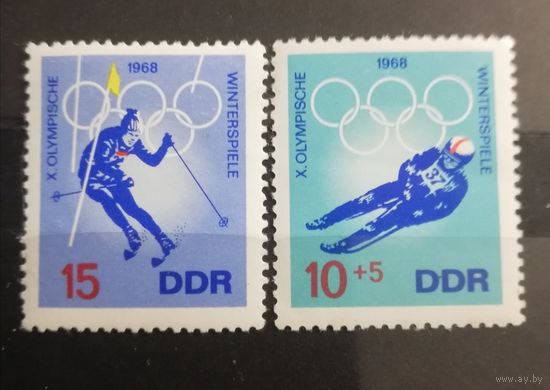 ГДР 1968. Зимние олимпийские игры
