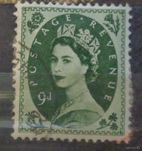 Королева Елизавета II. Великобритания. Дата выпуска: 1966