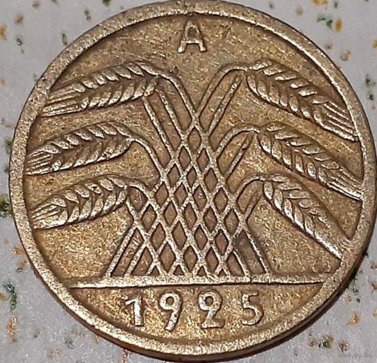 Германия 5 рейхспфеннигов, 1925 А