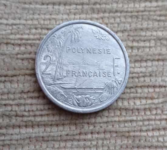 Werty71 Французская Полинезия 2 франка 2002